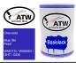 Preview: Chevrolet, Blue Glo Pearl, WA611G / WA650G / GHT / GGK: 500ml Lackdose, von ATW Autoteile West.